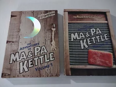 The Adventures Of MA And PA Kettle Franchise Collection Volumes 1 & 2 DVDs • $10