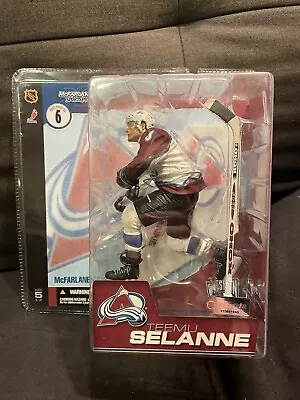 Teemu Selanne Colorado Avalanche NHL 2003 McFarlane Series 6 Action Figure • $25