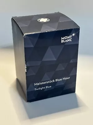 NIB Montblanc Meisterstück Blue Hour Twilight Blue Ink Bottle • $45