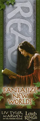 Arwen Liv Tyler Arwen Lord Of The Rings Bookmark NEW/MINT CONDITION LOTR Hobbit • £6.75