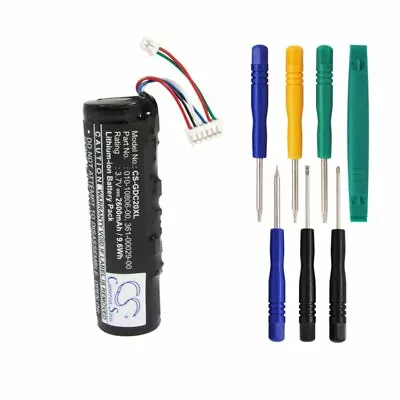 Cameron Sino 3.7V 2600mAh Li-ion Replacement Battery For Garmin (7pc Toolskit) • $29.32