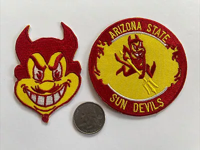 ASU Arizona State University Sun Devils Vintage Embroidered Iron On Patches Lot • $9.99