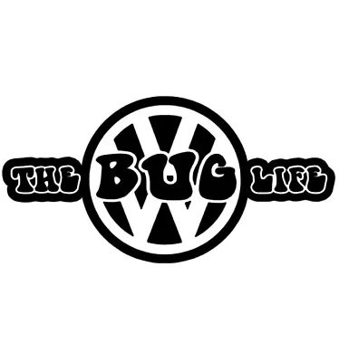 $5 • Buy VW The Bug Life Decal You Pick Color