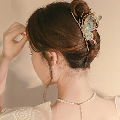 Elegant Tassel Butterfly Hairpin Moving Flying Girls Shiny Hair Clips Headwear • $4.25