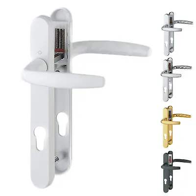 Hoppe Atlanta 240mm Backplate 122mm Screws Sprung Upvc Composite Door Handles • £20.89