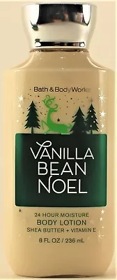 Bath & Body Works VANILLA BEAN NOEL Body Lotion Moisturizer Cream 8oz • $12.97