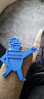 Lambretta Service Man ... 10  3D Printed Model In Blue • £7.99