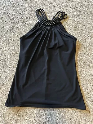 Michael Kors Beaded Halter With Criss Cross Back • $30