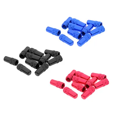 30Pcs Bike   Presta Aluminilum Alloy High Pressure Valve Caps • £7.07