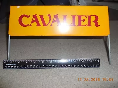 Orig CAVALIER Tire Store Display Sign Gas Station Repair Shop Gas Oil Auto Ad  • $85