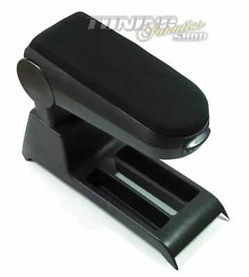 For VW Polo 9N 9N2 Leather Cover Black Armrest Center Armrest TIMES COMPLETE SET • $54.48