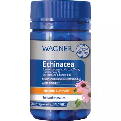 Wagner Echinacea 60 Capsules • $9.74