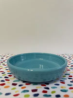 Vintage Fiestaware Turquoise Dessert Bowl Fiesta Blue 6 Inch Berry Bowl • $45