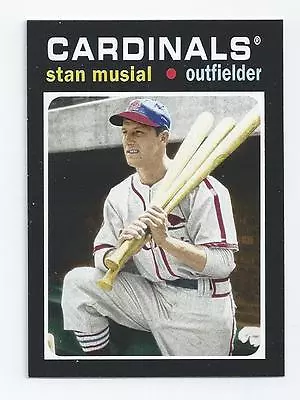 Stan Musial 2013 Topps Update 1971 Topps Minis Insert Card • $2