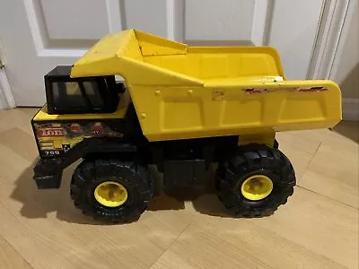 Vintage Tonka Mighty Dump Truck #768 Yellow Metal Loader XMB-975 LargeToy USA • $30