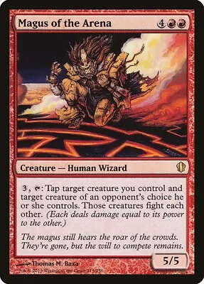 Commander 2013 Magus Of The Arena MTG Magic The Gathering NM • $1