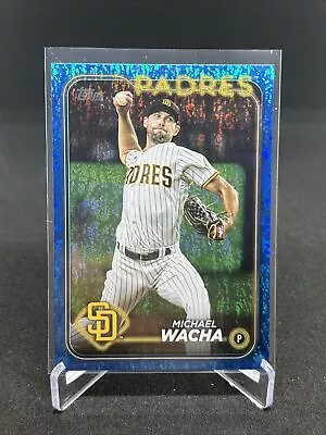 2024 Topps Series 1 Michael Wacha Blue Foilboard /999 #245 Padres • $1.99