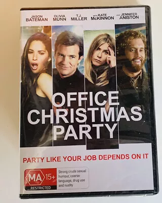 Office Christmas Party DVD 2016 (BRAND NEW R4) Jason Bateman Jennifer Aniston • $8.50