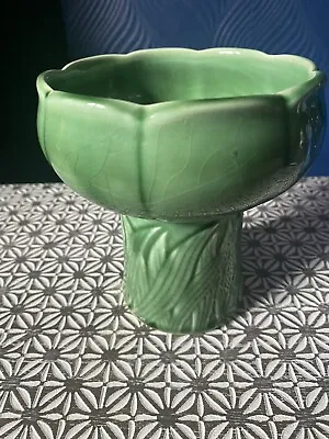 Dartmouth Pottery Urn Vase - Number 243 In Green  • £9.50