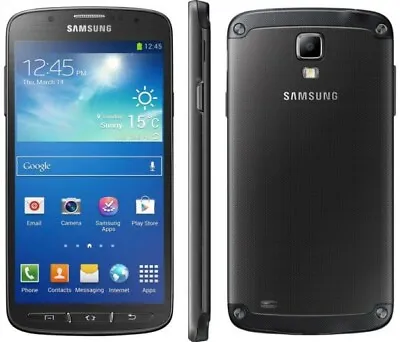 Samsung Galaxy S4 Active SGH-I537 Gray AT&T UNLOCKED Smartphone Selr Refurbished • $80