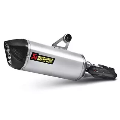 BMW R1200GS Adventure 14-18 Akrapovic Slip-On Kit Carbon Outlet • $1494.59