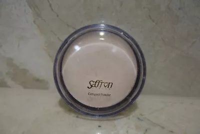 Saffron Compact Pressed Face Powder A1 Ivory Animal Cruelty Free • £0.99