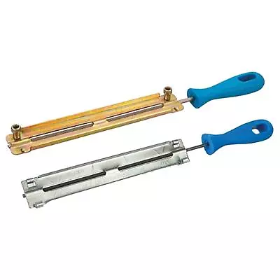 Chainsaw Saw Chain File And Filing Guide 4mm 5/32 /4.8mm 3/16  Sharpening Kit  • £7.89