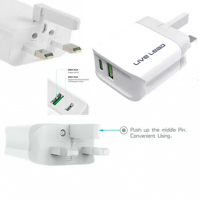£5.39 • Buy For Apple IPhone 14 13 12 11 XS XR Pro Max PLUS Mini USB-C Charger Adapter Plug