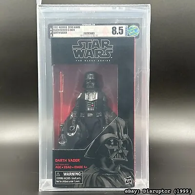 $195 • Buy 2017 Star Wars Black Series Red #43  Darth Vader  AFA 8.5A