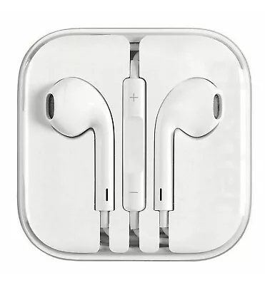 Earphones For Apple IPhone IPad Samsung Headphones Hands Free With Mic 3.5MM AUX • £4.87