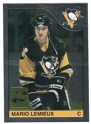 2000-01 Topps Chrome Mario Lemieux Reprint Mario Lemieux 1985-86 Rookie NM-MT • $101.97