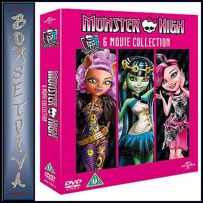 Monster High - 6 Movie Collection -  **brand New Dvd Boxset** • $51.46