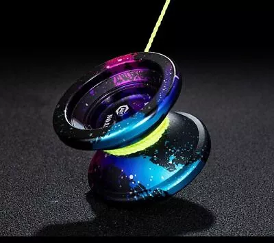 Metal Aluminium Professional YoYo Retractable Stunt Tricks High Speeds Kids Toys • £14.45