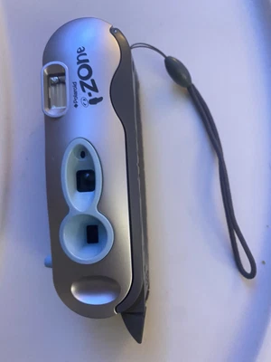 £6 • Buy Retro Polaroid I-Zone Instant Film Pocket Camera Built In Flash Grey/Silver/Blue