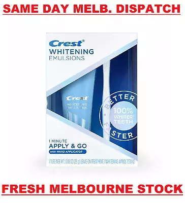 Crest Teeth Whitening Emulsions Gel Express White Bleaching Kit Applicator Pen • $89.95