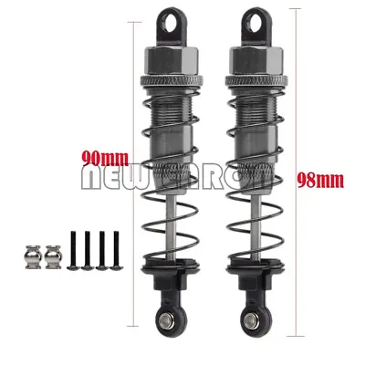 Gray Aluminum 90MM Oil Adjustable Shocks For RC 1:10 AXIAL SCX10 ELECTRIC 4WD • $5.92