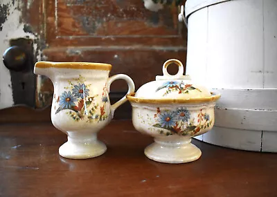 Mikasa Sugar And Creamer Set Cottagecore Kitchen Style • $35