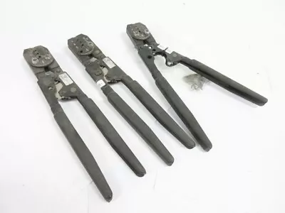 3 X PACKARD ELECTRIC 8913440 OPEN BARREL HAND CRIMP TOOL - PARTS • $169.99