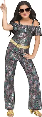 $25.50 • Buy Child Disco Diva Hippie Go Go 70s Costume 