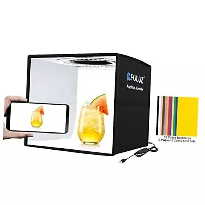  Mini Photo Studio Light Box Portable Folding Photography Light 9.8 X 9.8 Inch • $45.38