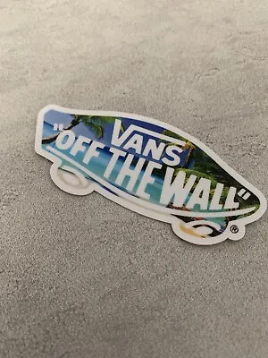 VANS Off The Wall 3” Inch Skateboard Sticker Beach Surf Decal Waterproof Vinyl • $3.99