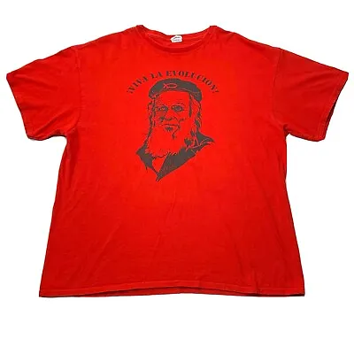 Che Guevara Viva La Evolucion T-Shirt Funny Evolution Tee Humor Gag Gift • $18