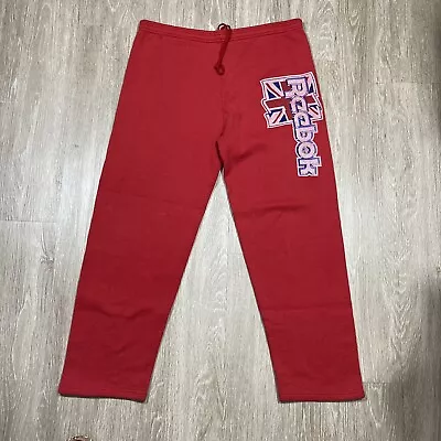 Vintage Reebok Sweatpants 2XL 80s 90s Athletic Gym Training Jogging Pants • $11.99