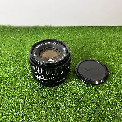 Canon FD 50mm F1.8 Manual Focus Prime Lens. • £44.99