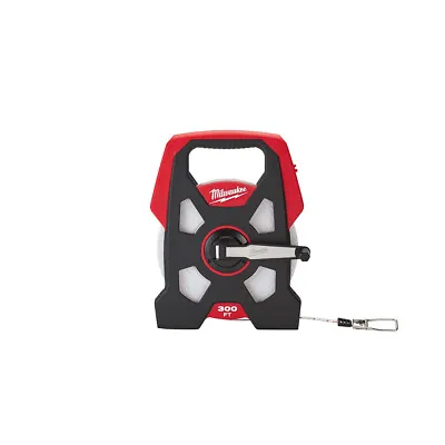 Milwaukee 48-22-5230 300 Ft. Open Reel Long Tape Measure 3/8  Nylon Steel Blade • $52.93