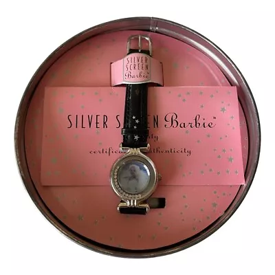 FAO Schwarz Silver Screen Barbie Watch By Fossil Original Case Vintage Limited • $45