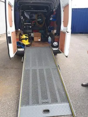 Van Loading Ramp 300kg 2.20m Fixed Mesh Vehicle Access Ramp • £1099