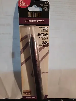 Milani Shadow Eyez Eyeshadow Pencil #17 PLUM AMOUR SEALED  • $19.95