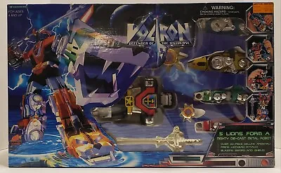 Vintage 1997 Voltron Defender Of The Universe Lion Force Box Set By Trendmasters • $60