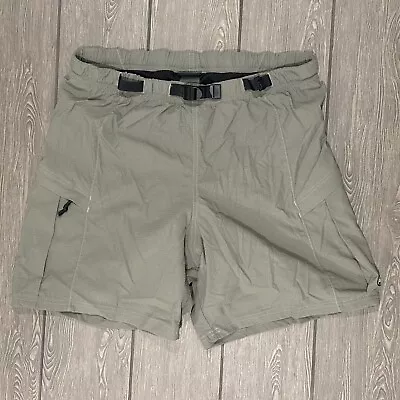 REI Shorts Men's Large Green Mountain Bike Cycling Padded Pockets • $20